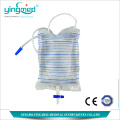 Sac de drainage urinaire jetable de 2000 ml